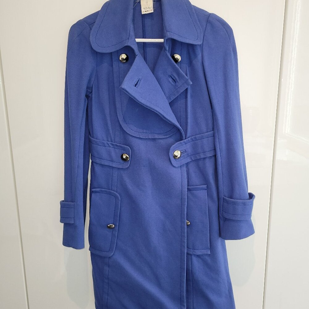 Sonia By Sonia Rykiel Ladylike Coat in Royal Blue Size EU 36 - Picture 9 of 9